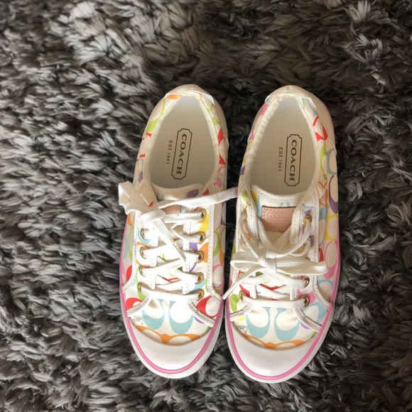 Coach Multicolor Sneakers - Picture 2 of 3
